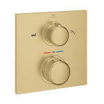 19446gn2 2 way concealed mixer allure thermostat bruched gold grohe