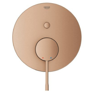 24058dl1 concealed mixer with diverter essence bruched rose gold grohe