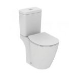 Ideal Standard Connect floor-standing toilet with shower, including saddle