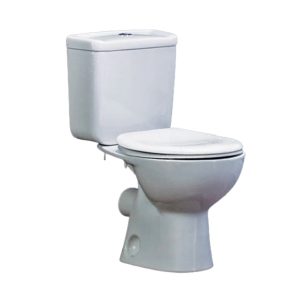 Ideal Standard Space toilet flush with the shower