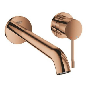 Essence rose gold 2-hole basin mixer, shiny, Grohe