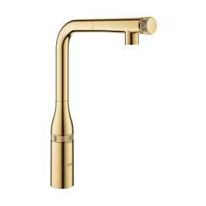 Essence Smart Control kitchen mixer, shiny gold handle, Grohe