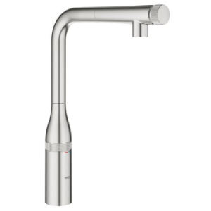 Essence Smart Control Kitchen Mixer Super Steel Grohe