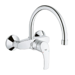 Eurosmart Chrome Grohe kitchen mixer