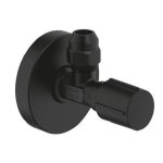 Grohe angle valve ½/⅜ inch, black