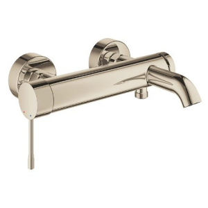 Grohe shiny chrome essence bathtub mixer