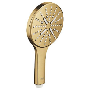 Grohe Smart Active Round Shower Head, Matte Gold