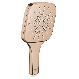 Grohe Square Smart Active Shower Head, Rose Gold Matte