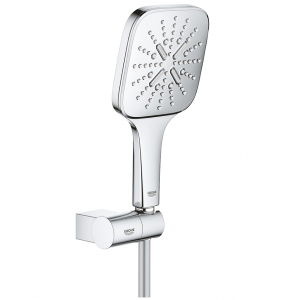 Grouhy Smart Active Square Shower Headset, Chrome