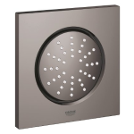 Jet Square Rain Shower F Series 5 Matte Graphite Grohe