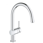 Minta kitchen mixer, Grohe chrome shade