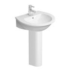 New Darling white oval basin 65*55 cm Duravit