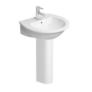 New Darling white oval basin 65*55 cm Duravit