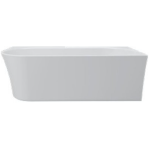 Seamless bathtub Duravit Charlton, right corner, 170 x 80 cm, white