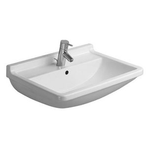 Stark 3 white rectangular sink, 65*48.5 cm, Duravit