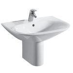 White oval tonk basin, 60*52 cm, Ideal Standard