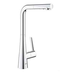 Zedra Shaddad Chrome Grohe kitchen mixer