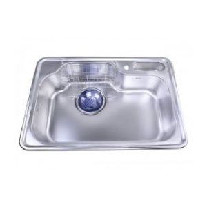 Koni Dream stainless steel kitchen sink is partially below the surface